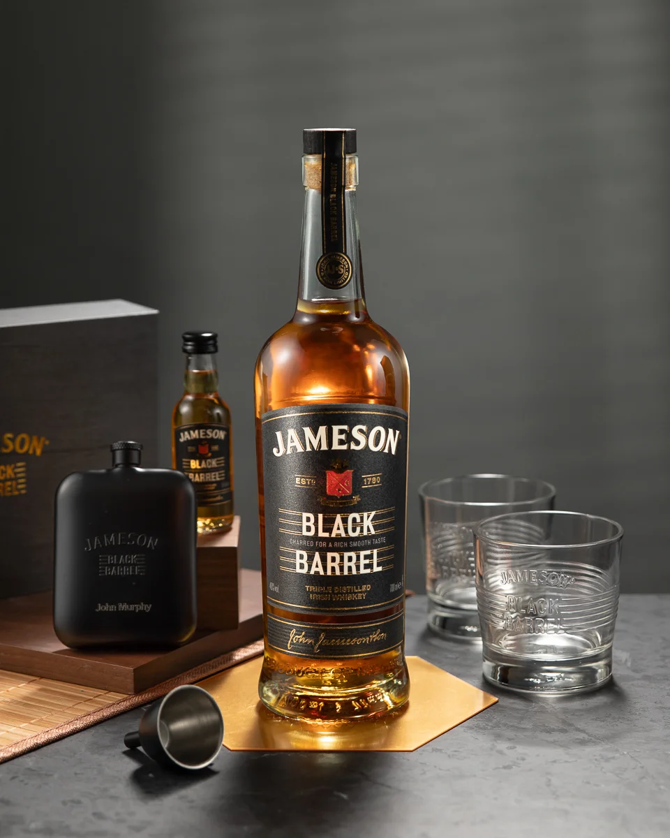 Jameson Black Barrel | Father’s Day Campaign — Irish Distillers product photography in Dublin by Scéal Video