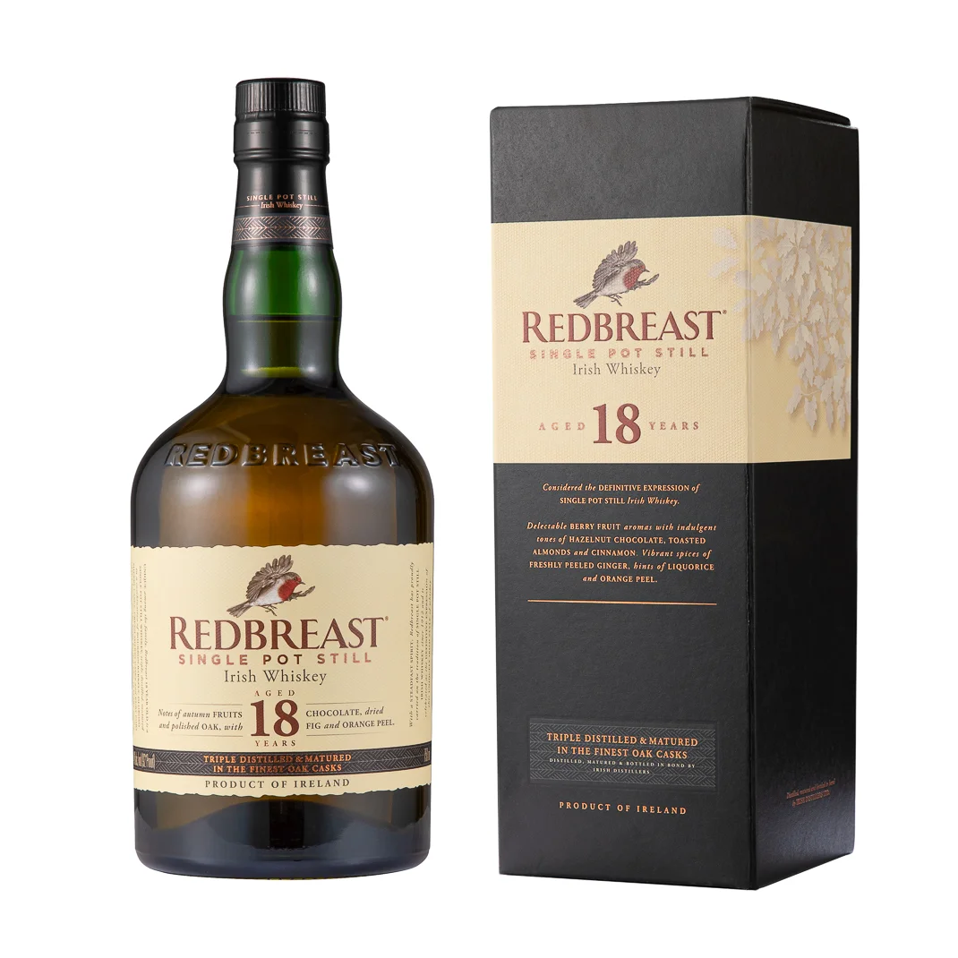 Redbreast 18 Single Pot Still Irish Whiskey — Irish Distillers commercial photography (Redbreast 18 Single Pot Still Irish Whiskey)