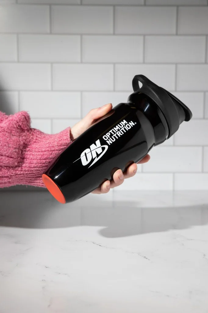 Optimum Nutrition Shaker: Optimum Nutrition product photography by Scéal Video